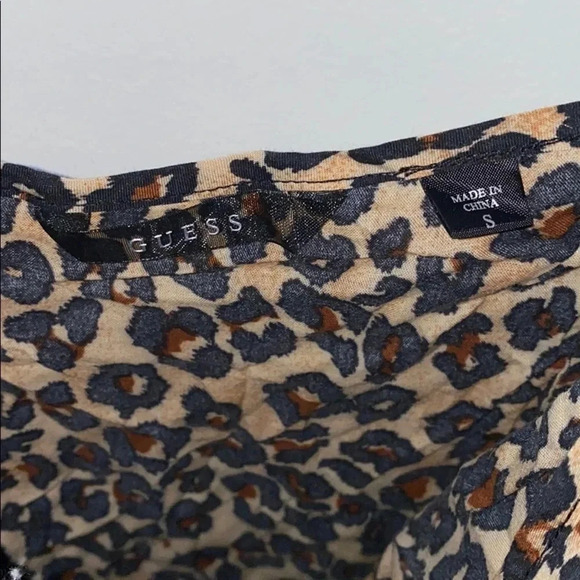 Guess Leopard print tank top S - Picture 4 of 10